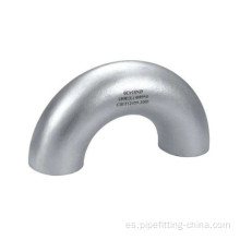 Acero inoxidable 180 Deg Welded Elbow SS304 / SS316